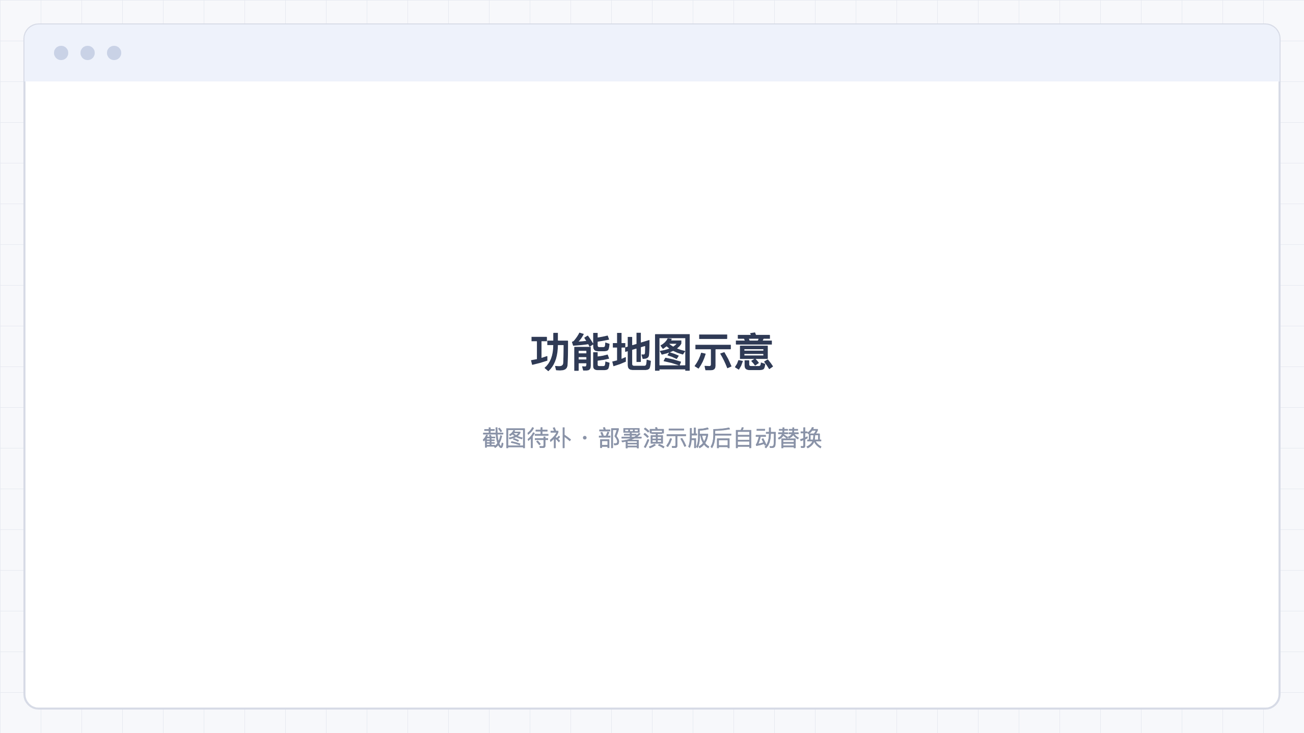 功能地图示意